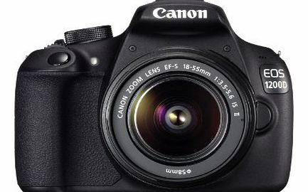 Canon EOS 1200D Digital SLR Camera with EF-S 18-55mm f/3.5-5.6 IS II Lens
