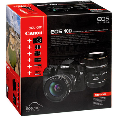 EOS 40D Digital SLR with 10-22mm and
