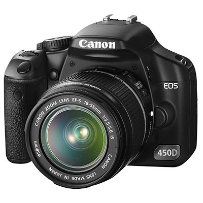 Canon EOS 450D with 18-55mm IS Lens