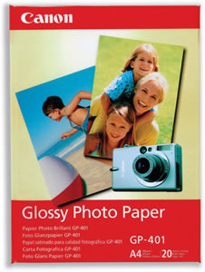 Canon GP401 Photo Paper Glossy 190gsm A4 Ref