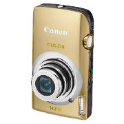 Canon IXUS 210 Gold