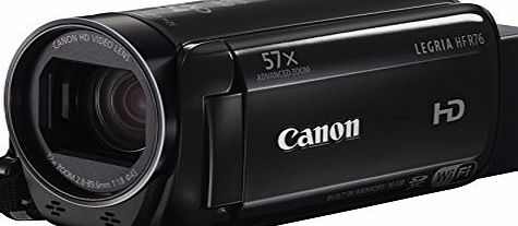 Canon LEGRIA HF R76 High Definition Camcorder (32x Optical Zoom, 1140x Digital Zoom, 3 inch OLED Touchscreen) - Black