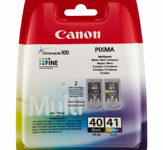 Canon PG-40/CL-41 Ink Cartridge Multi Pack