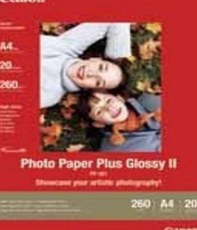 Canon Photo Paper Plus Glossy A4 Pack of 20Sht PP201