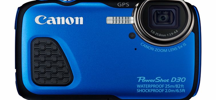Canon PowerShot D30 Blue