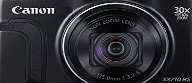Canon PowerShot SX710 Point and Shoot Digital Camera - Black