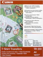 Canon TR-301 T-Shirt Transfers A4 - (10 Sheets)