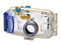 WP DC300 - Marine case ( for digital photo camera ) - plastic - blue- translucent