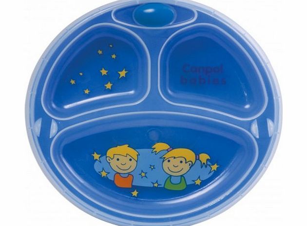 Canpol Babies Divided food warmer plate with cutlery, 9/216, CANPOL Babies, food will not cool down so quickly