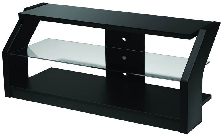 BTF804 Flat Screen TV Stand with Glass