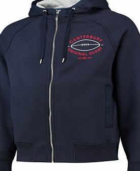 Canterbury Blocked Zip Hoody Navy `E55 3204-769