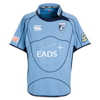 Canterbury Cardiff Home Pro Rugby Shirt 2009/10.