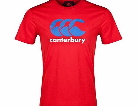 Canterbury CCC Logo Tee Red E544093-T06
