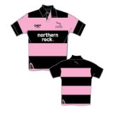 COTTON TRADERS Newcastle Falcons Adult European Short Sleeve Jersey , M