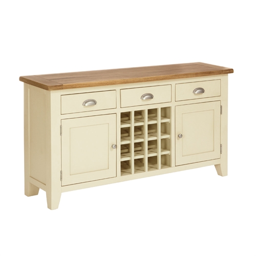 Canterbury Cream Painted Sideboard with Wine