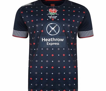 England Alternate Sevens Rugby Pro Shirt 2014/15