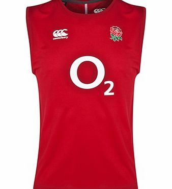 Canterbury England Dry Singlet Red `E56 905 T38