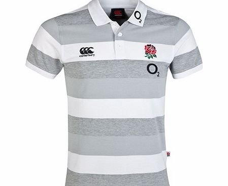 Canterbury England Eng Stripe Polo White `E53 3342 A81