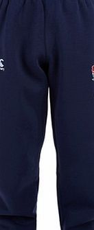 Canterbury England Fleece Pant - Kids Navy `E71 2408 E03