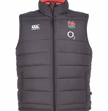 Canterbury England Padded Gilet Grey `E58 3218 733