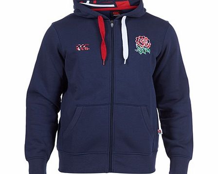 Canterbury England Uglies Full Zip Hoody Navy `E55 2796 769