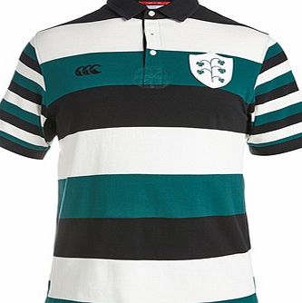 Canterbury Ireland 1874 Stripe Polo Cream `E53 3612 054