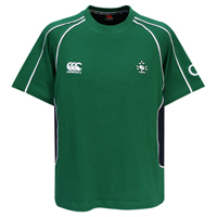 Ireland Cut and Sew Rugby Raglan T-Shirt 2007/08