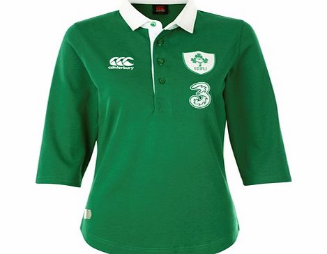 Ireland Home Classic 3/4 Sleeve Rugby Shirt