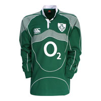 Ireland Home Classic Rugby Shirt 2007/08 - Long