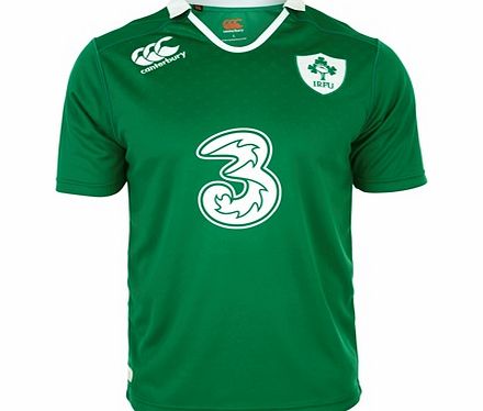 Ireland Home Pro Short Sleeve Rugby Shirt