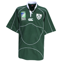 Ireland Home RWC Classic Rugby Shirt 2007 - Kids.