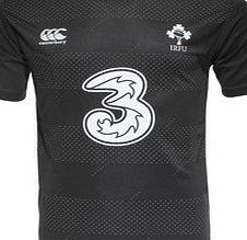 Ireland IRFU 2014/15 Players Graphic Dry Rugby Training T-Shirt Phantom - size XL