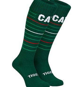 Canterbury Leicester Tigers Home Sock 2014/15 Junior Dk