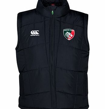 Leicester Tigers Padded Gilet Grey `E58 3050/A90