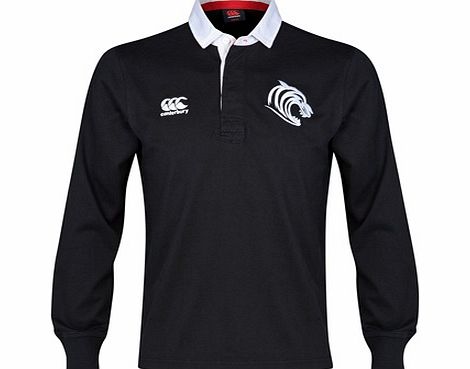 Canterbury Leicester Tigers Patch Long Sleeved Rugby Jersey