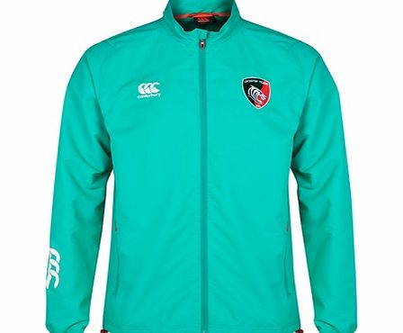 Canterbury Leicester Tigers Presentation Jacket Dk Green