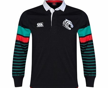 Canterbury Leicester Tigers Stripe Long Sleeved Rugby