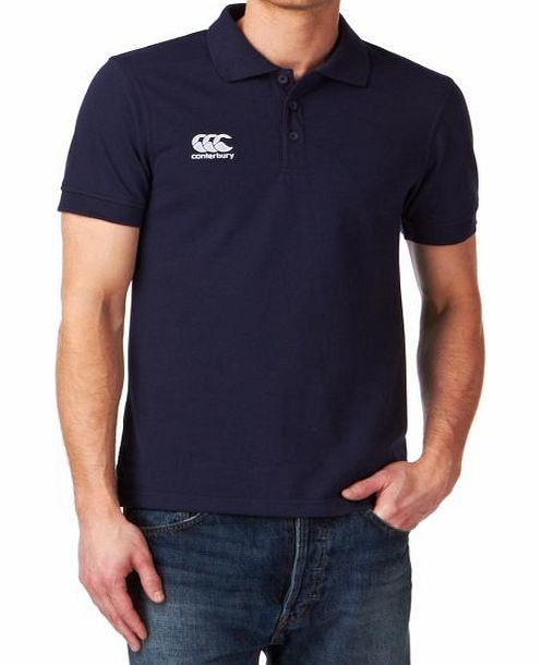 Canterbury Mens Canterbury Waimak Polo Shirt - Navy