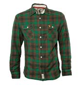 Canterbury Rowe Check Shirt, Green