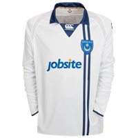 Portsmouth Away Shirt 2009/10 - Long Sleeved.