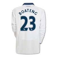 Canterbury Portsmouth Away Shirt 2009/10 with Boateng 23
