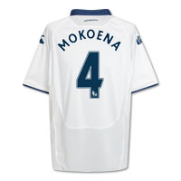 Portsmouth Away Shirt 2009/10 with Mokoena 4