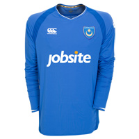 Canterbury Portsmouth Home Shirt 2009/10 - Long Sleeved.