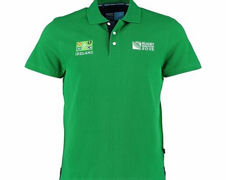 Rugby World Cup 2015 Ireland Polo Green R53106
