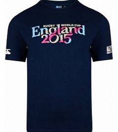 Rugby World Cup 2015 Mens Script Tee