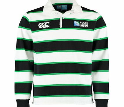 Canterbury RWC15 Hoop Stripe Rugby Long Sleeve