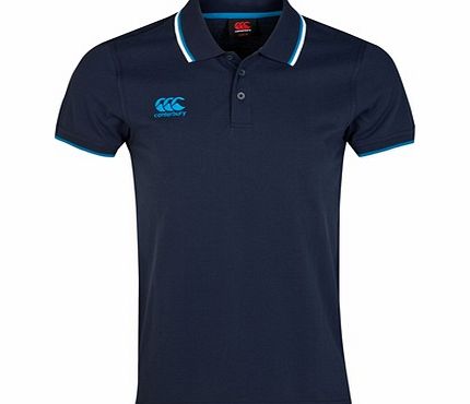 Canterbury Tipped Polo Shirt Navy `E53 3399 769