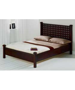 Double Bed with Cushion Top Mattress