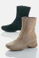CANVAS womens eskimo suede wedge ankle boot