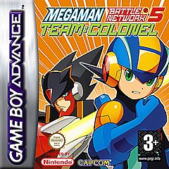 CAPCOM Mega Man Battle Network 5 Team Colonel GBA